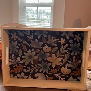 Fall themed Decorative tray